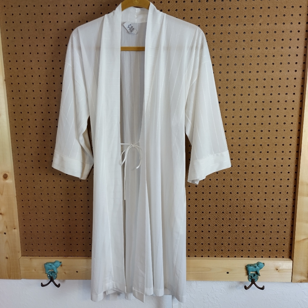 vintage '70s nylon robe vassarette size medium